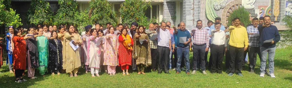 Unity Pledge taking ceremony organised at DSEJ