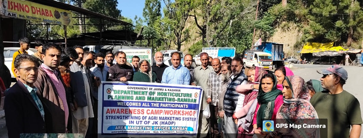 Awareness Programme on natural farming, marketing linkage held at Dharmoon-Batote
