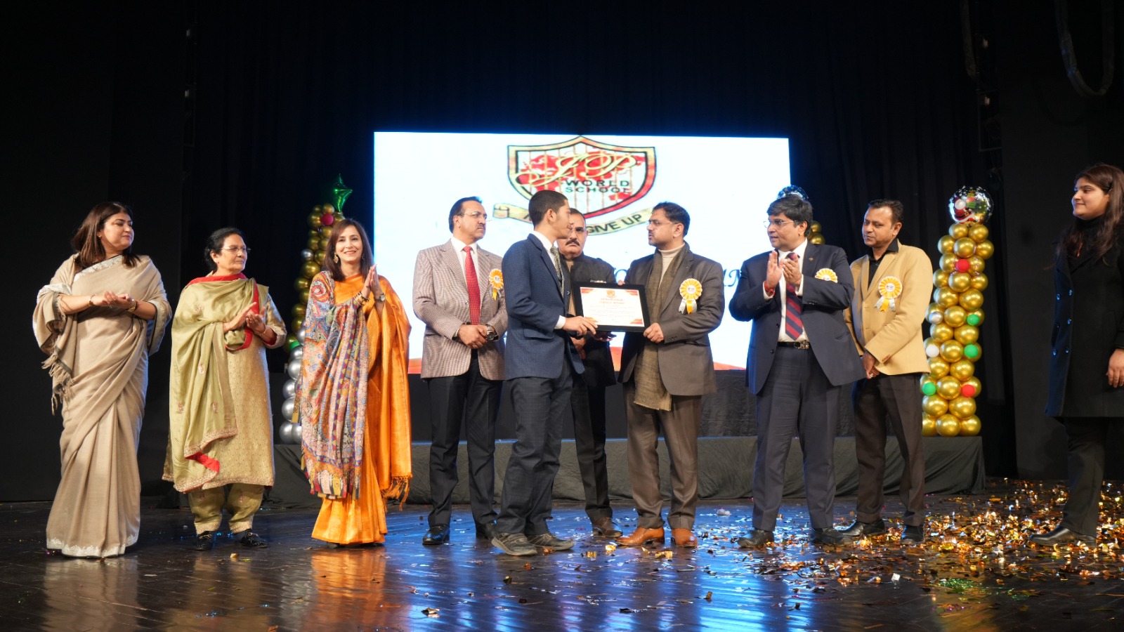 J P World School Celebrates Annual Day Marking 20 Years of Togetherness