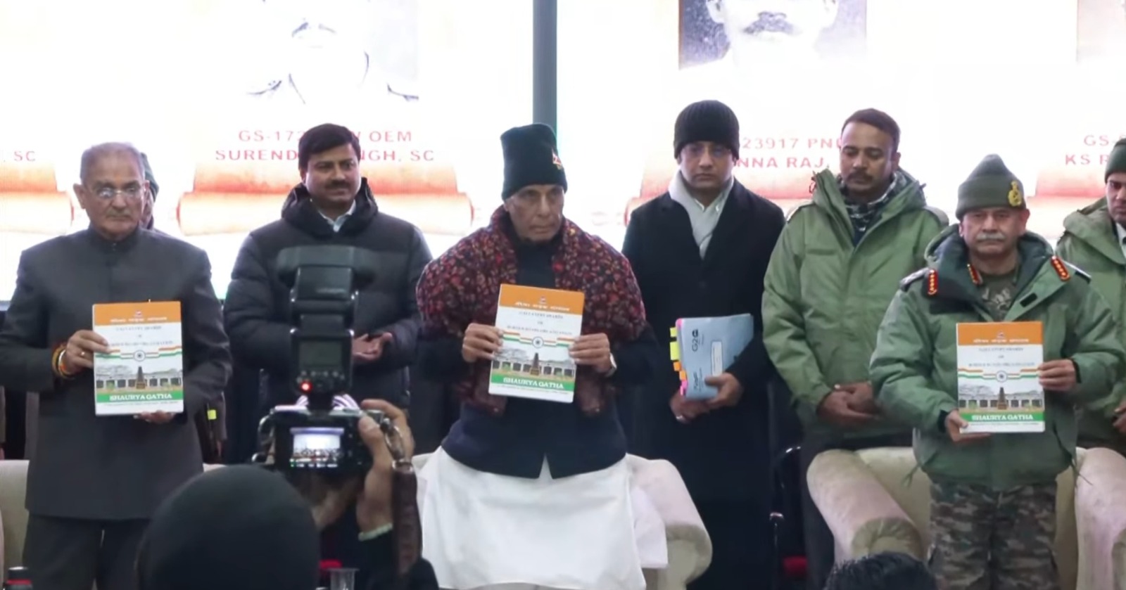 Raksha Mantri Rajnath Singh dedicates BRO’s 22 vital infrastructure projects for J&K