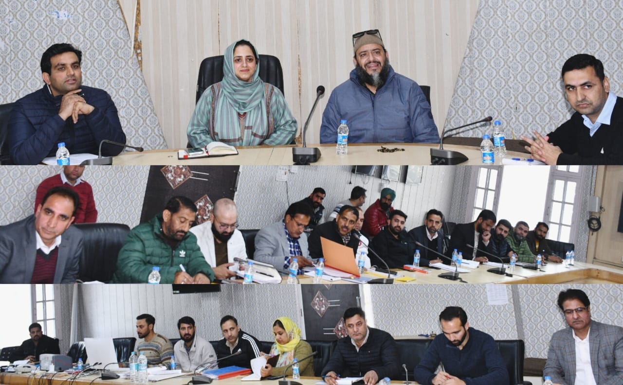 IAS Probationer reviews implementation of developmental initiatives in Vibrant Village Namblan