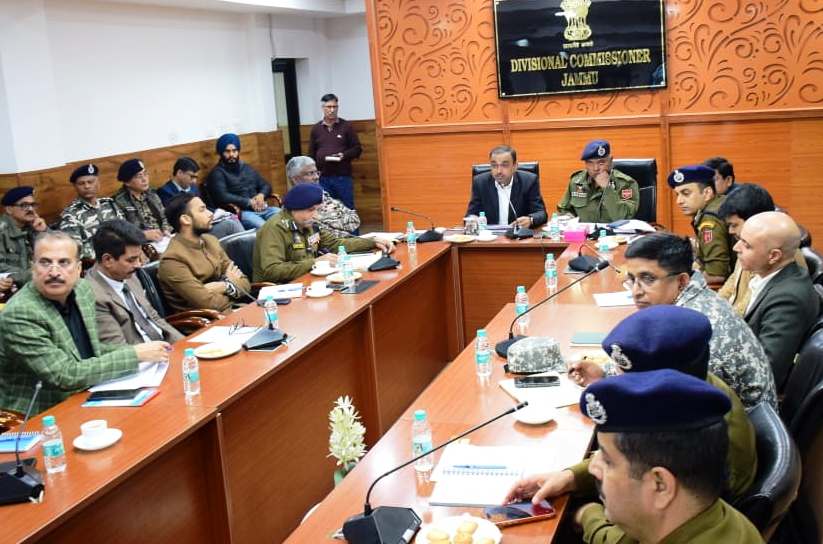 Div Com, IGP Jammu reviews Republic Day 2026 arrangements Div Com, IGP Jammu reviews Republic Day 2026 arrangements