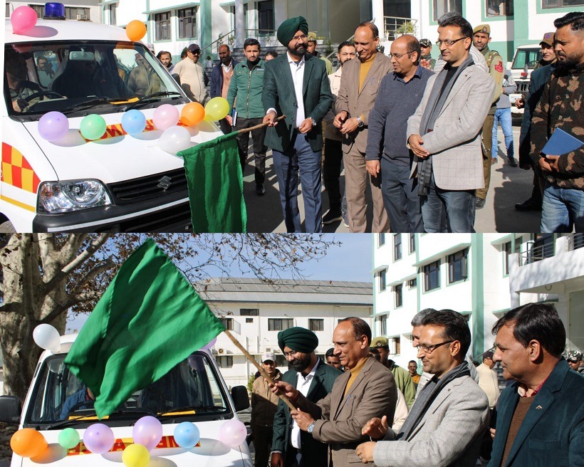 Block Ghat, Sub Division Gandoh get Emergency Ambulances