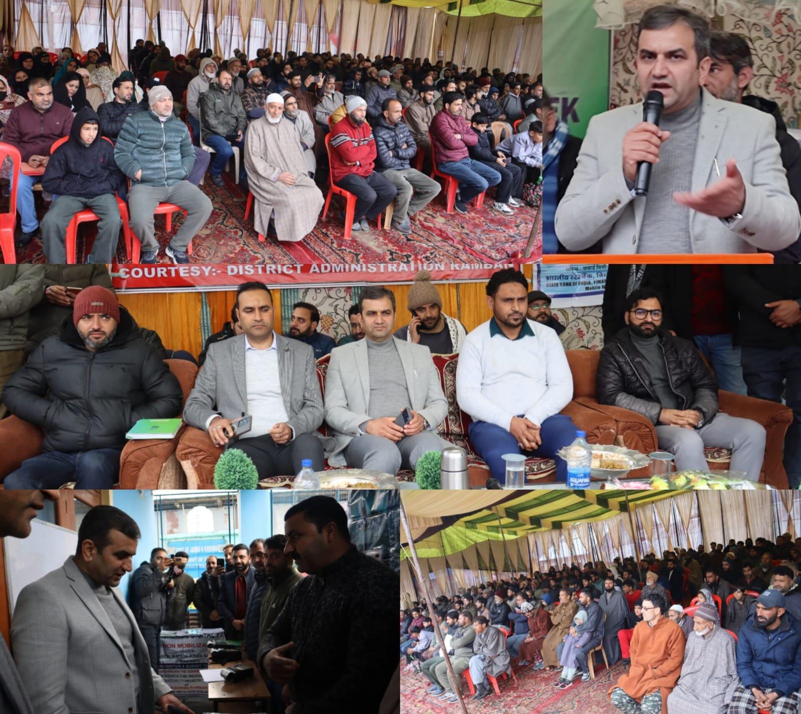 DC Ramban presides over Public Outreach Camp at Nowgam