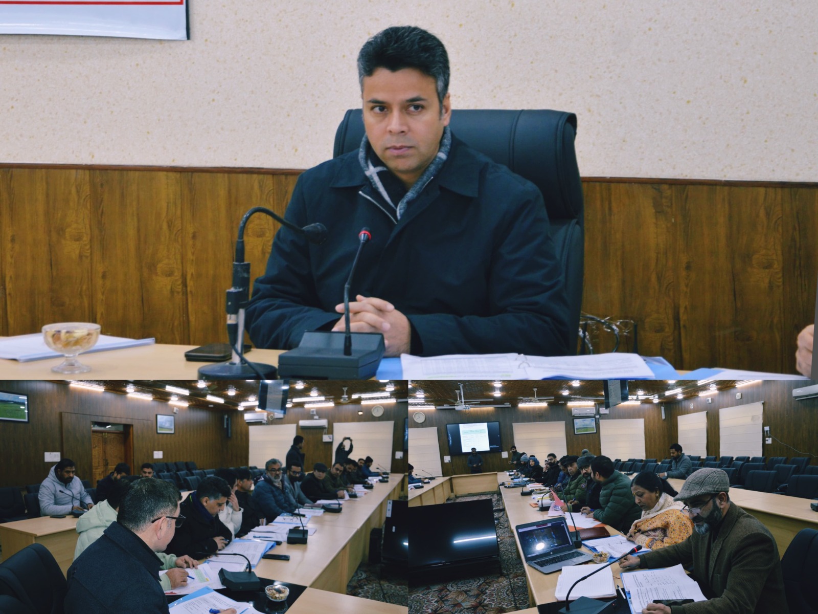 DC Budgam Chairs 93rd DLRC Meeting; Reviews Banking Performance