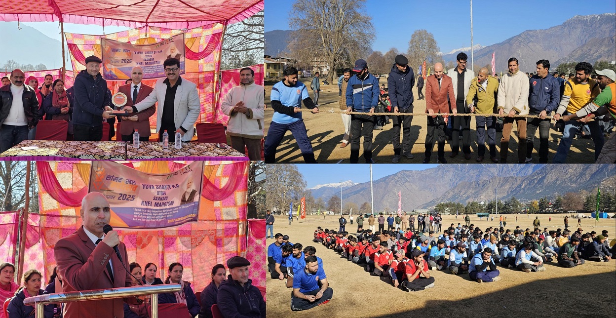 Khel Spardha Mahotsav commences at Kishtwar with grand inaugural ceremony