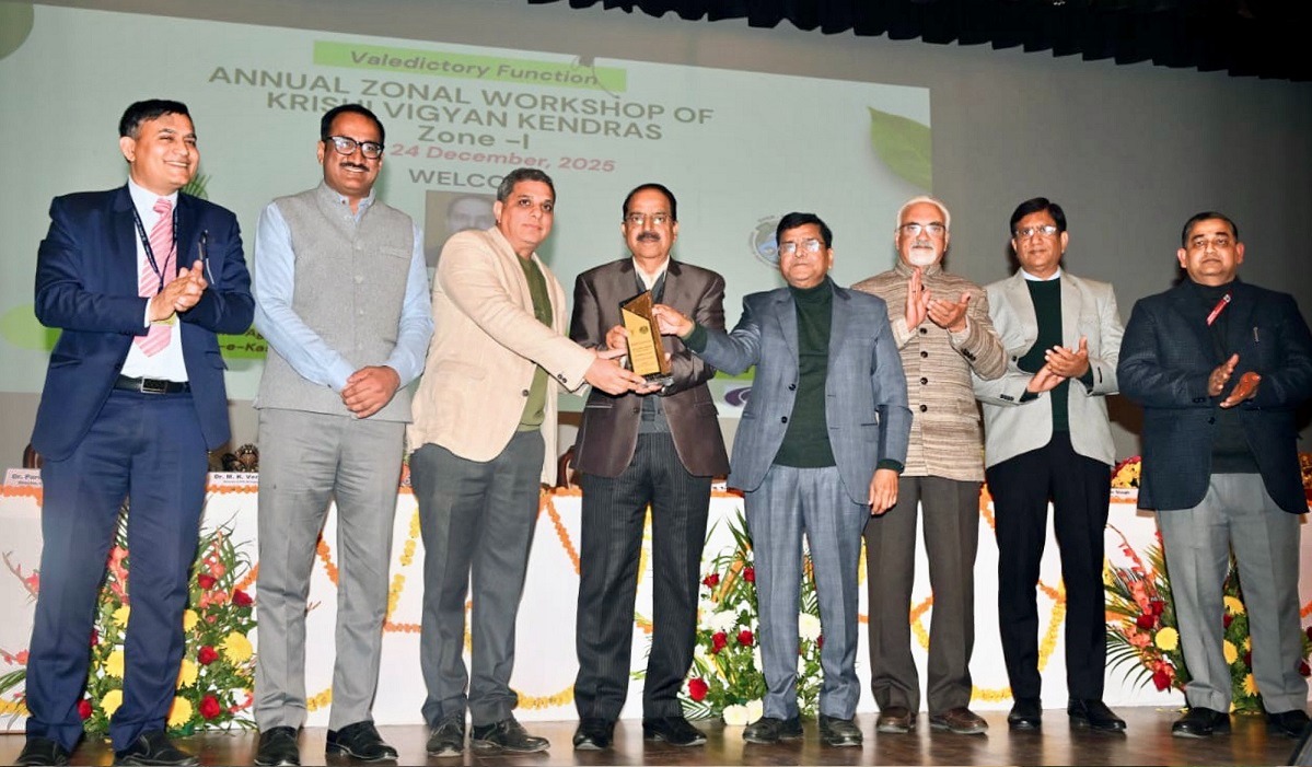 KVK Kathua declared Best Krishi Vigyan Kendra of J&K for 2025