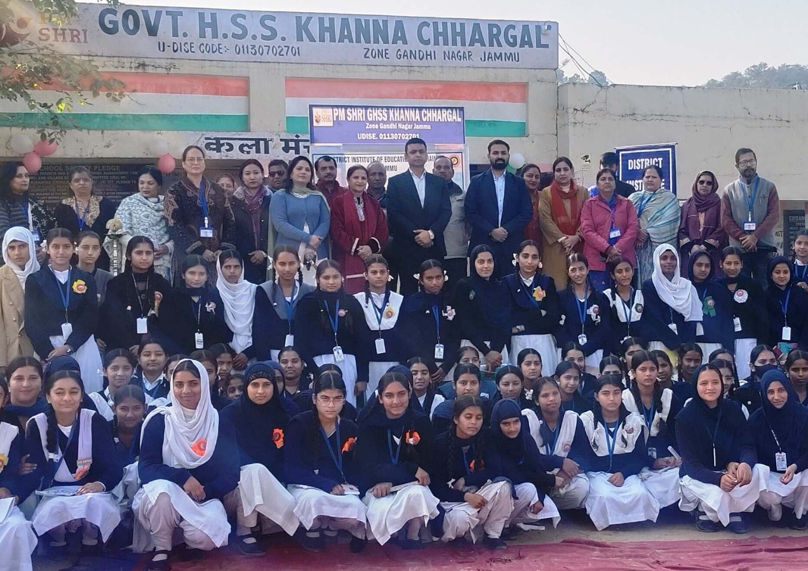 DIET Jammu organises Guidance, Counselling Camp at PM SHRI HSS Khanna Chargal