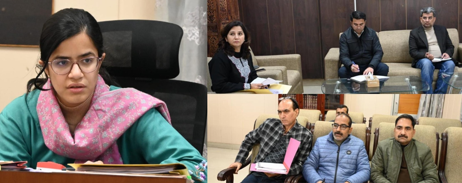 DC Samba reviews progress of Archives & Archaeology Projects and Youth Engagement Plan