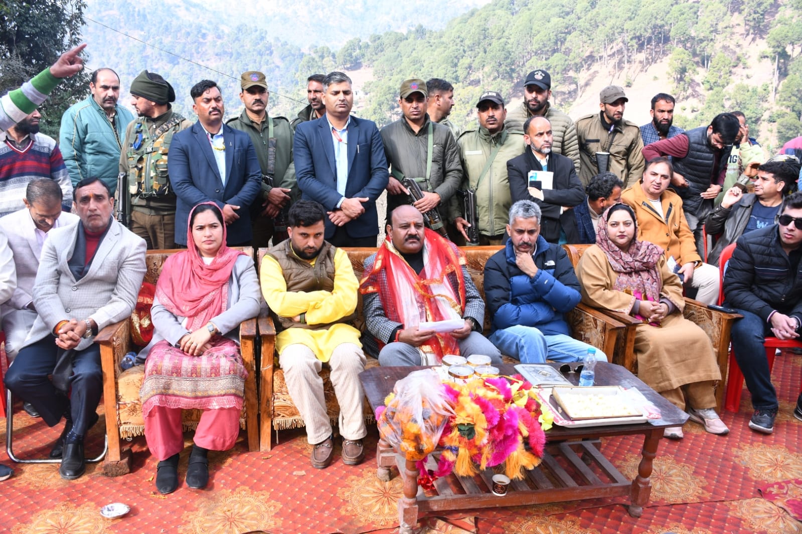 Deputy CM inaugurates 45-Metre Steel Bridge at Sadda Nallah, Mangrote