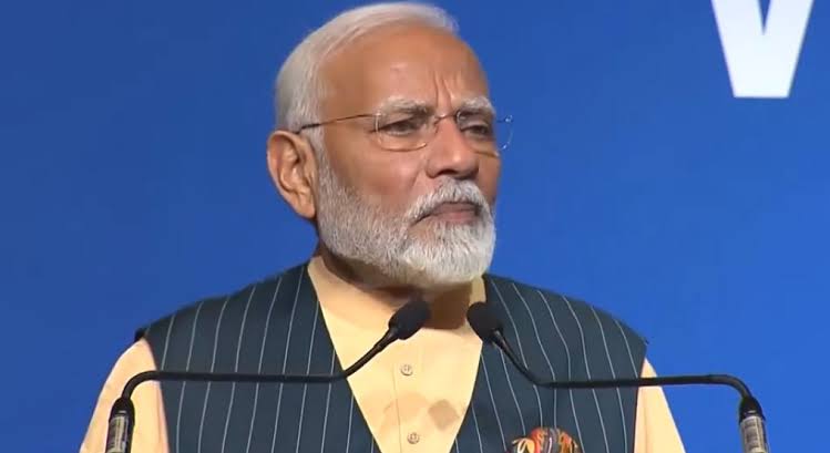 Prime Minister Narendra Modi addresses Veer Baal Diwas programme in New Delhi