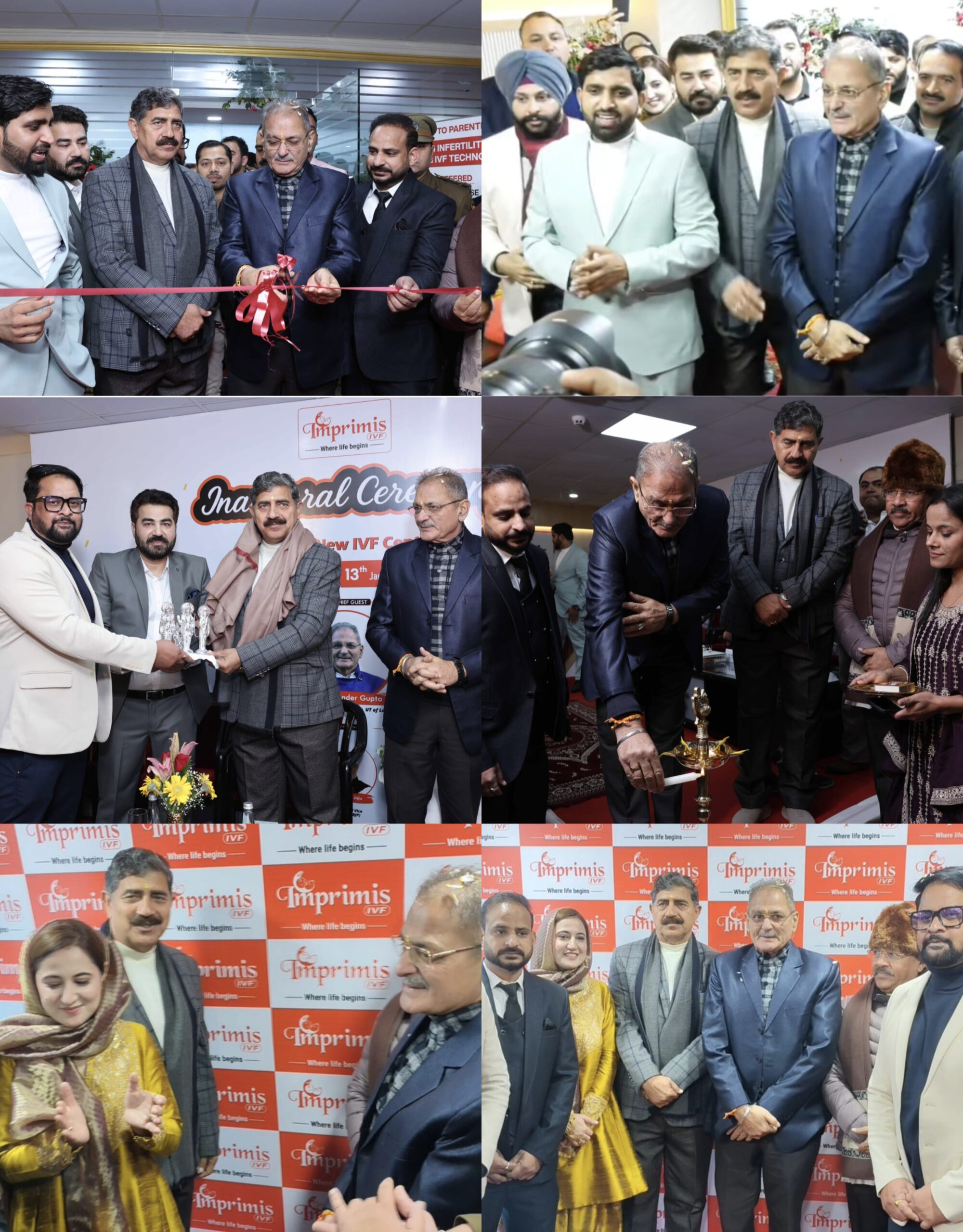 LG Ladakh Kavinder Gupta inaugurates ‘Imprimis IVF’ Centre in Jammu