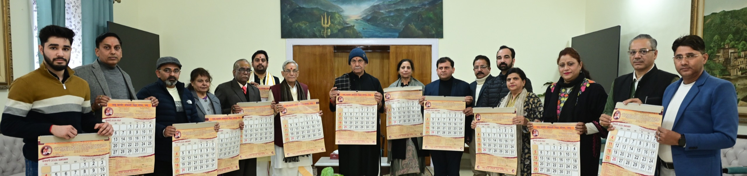 LG releases J&K Shri Kashi Vidwat Parishad’s Dairy, Panchang