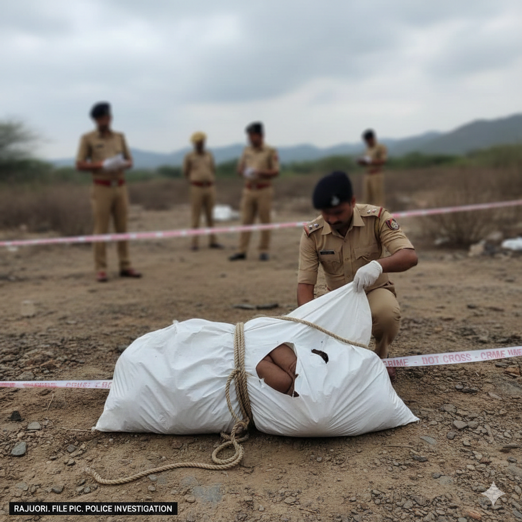 Woman Found Bound Inside Plastic Bag in Rajouri, Police Begin Investigation