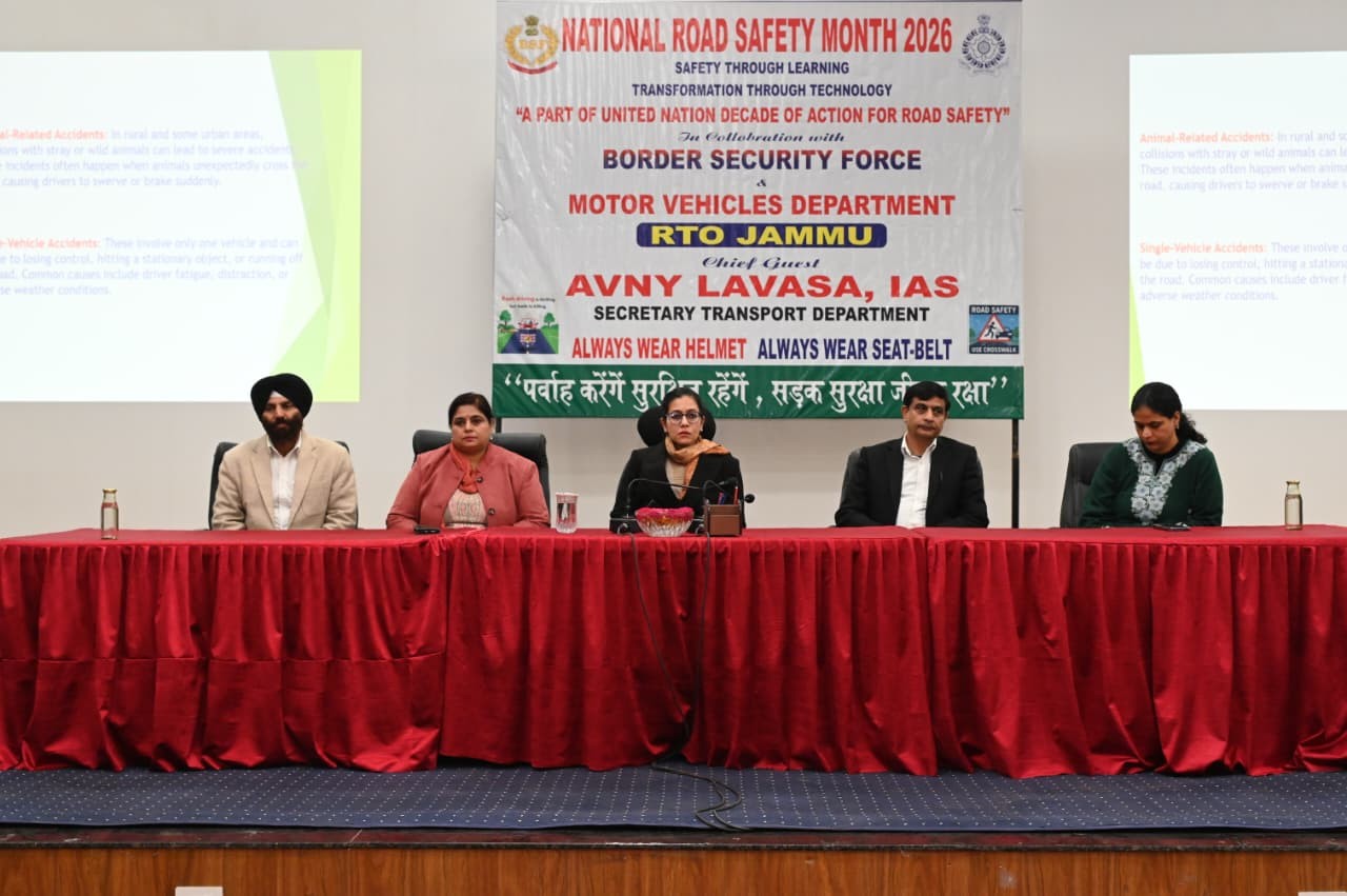National Road Safety Month 2026 Kick started at BSF Headquarters Paloura
