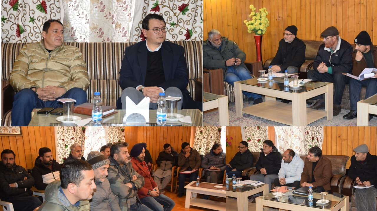 Agriculture Minister reviews development works at Sopore Fruit Mandi