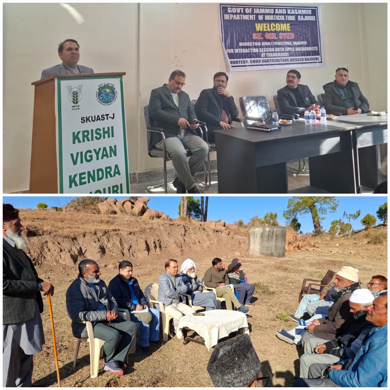 DHJ sensitises farmers to JKCIP initiatives, advanced horticulture practices