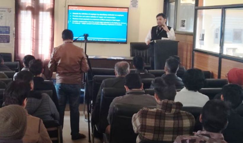One-day interactive session on New Labour Codes held at Doda
