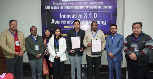 CSIR-IIIM hosts Mission YUVA awareness event-‘Innovative X 1.0’ at Biotech Park Kathua