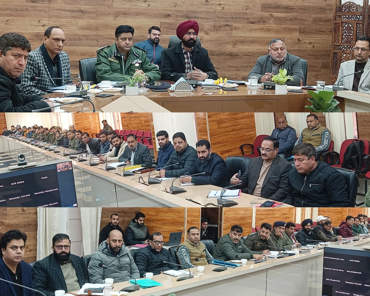 DC Doda finalises arrangements for Republic Day 2026