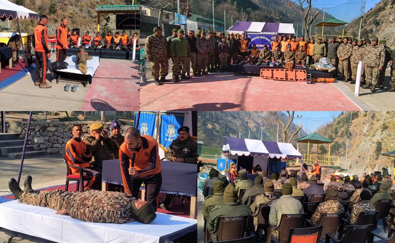 Disaster Management Exercise conducted at Chanderkote