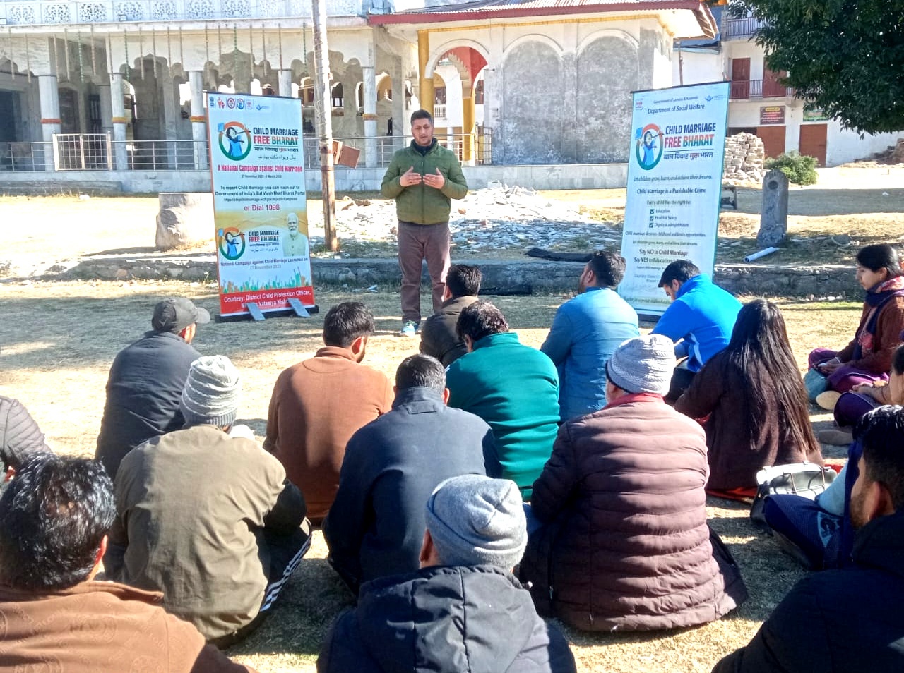 Bal Vivah Mukt Bharat campaign reaches religious institutions in Kishtwar