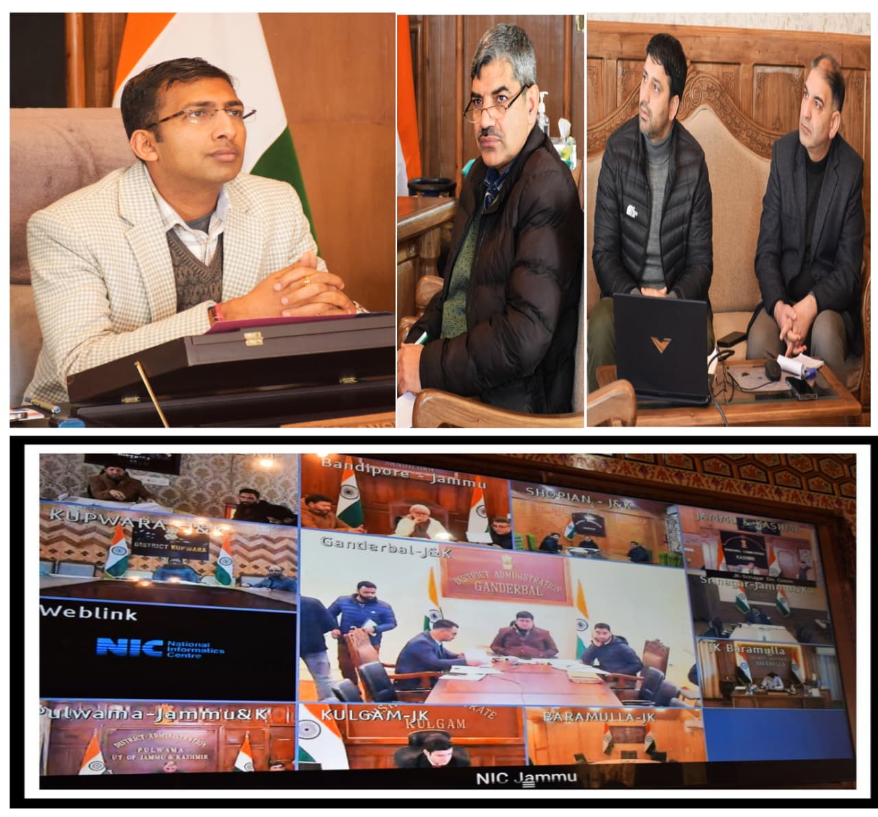 Div Com Kashmir reviews Digitisation of Jamabandis, Public Service Delivery matters