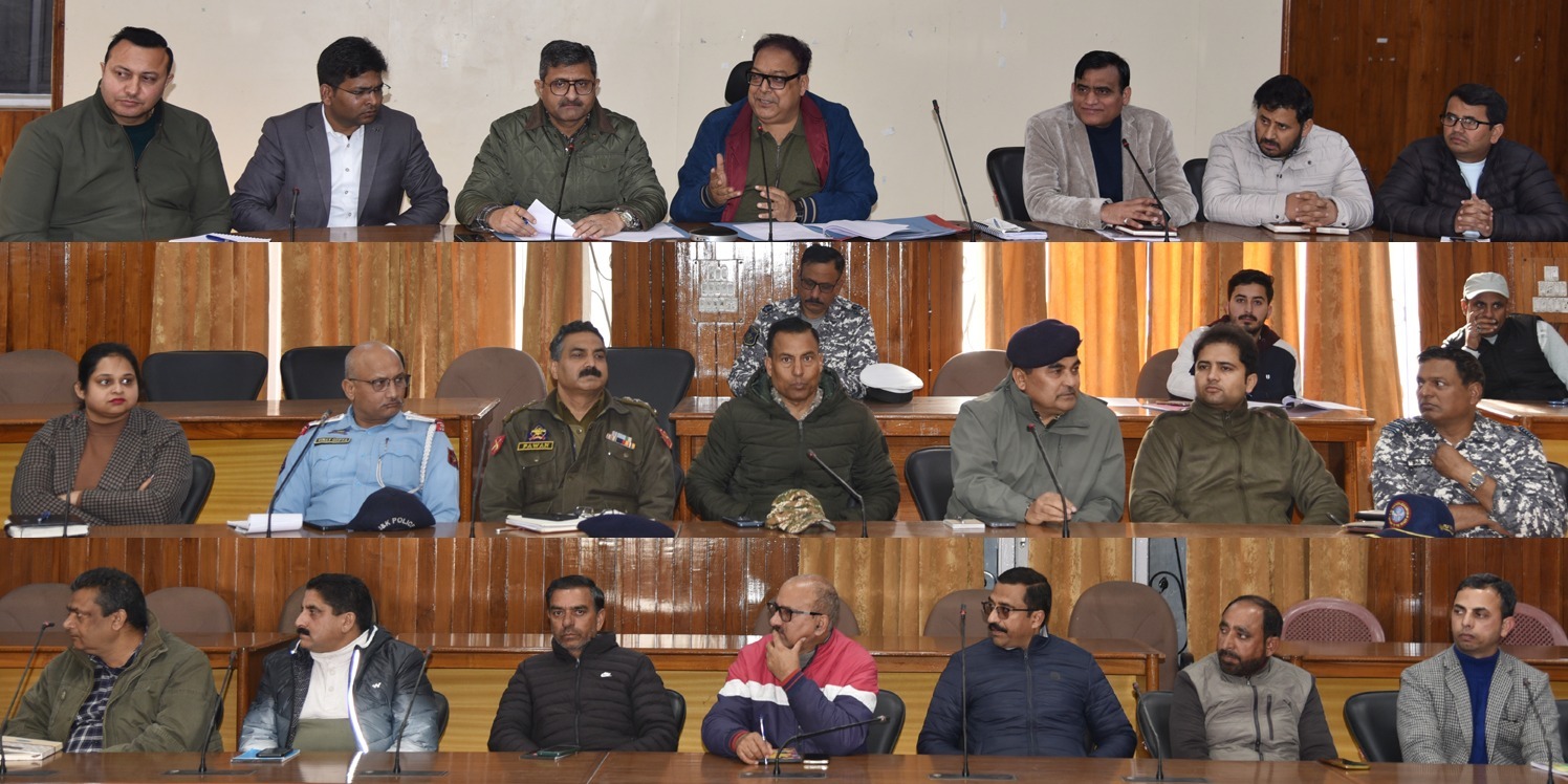 ADDC reviews R-Day arrangements 2026 at Udhampur