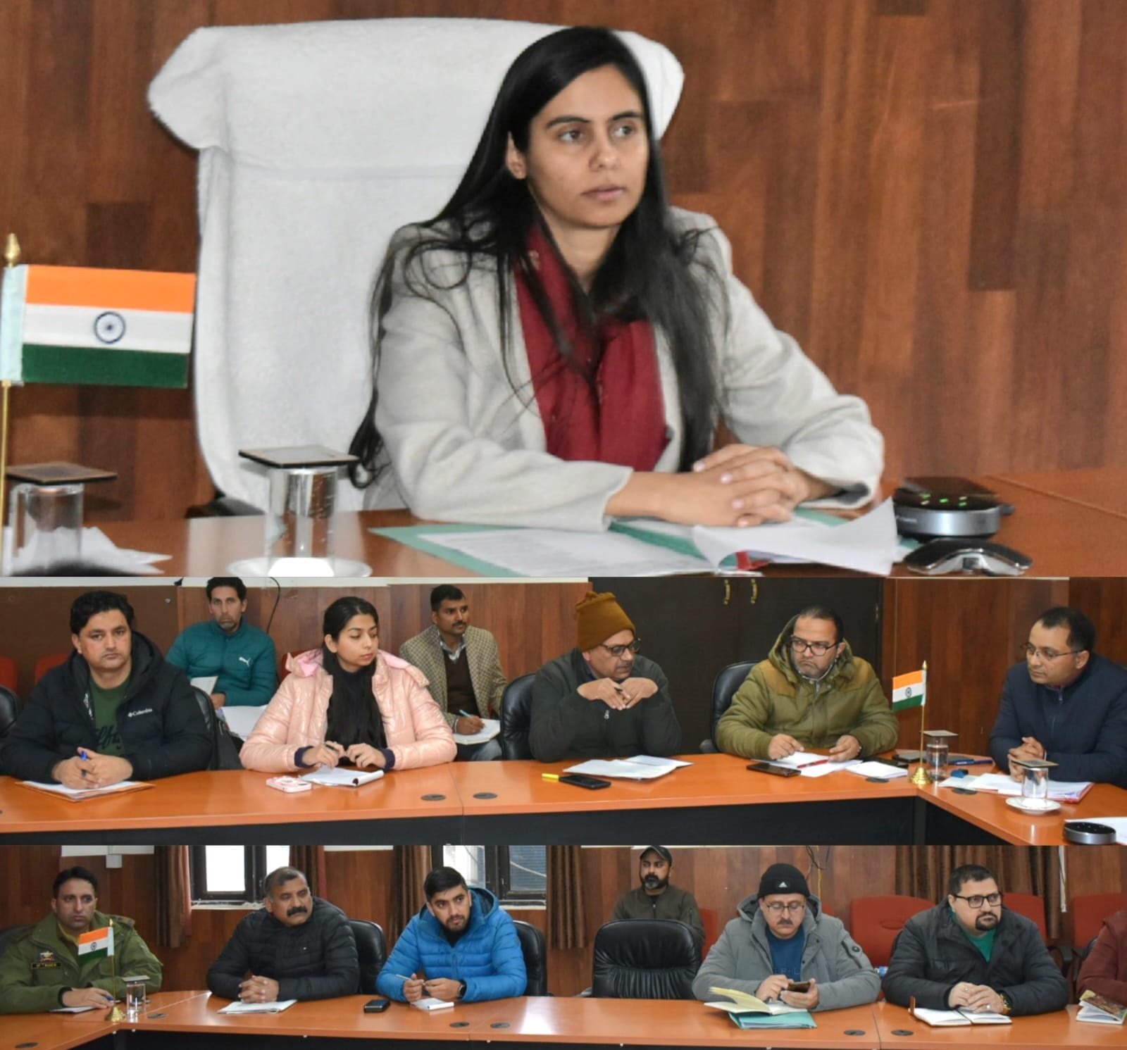 DC Reasi reviews Telecom Infrastructure; directs strengthening of network coverage across district