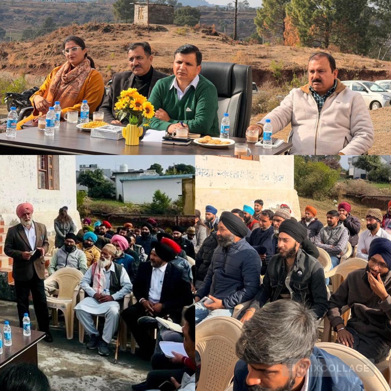 Public Grievances Redressal Camp held at Panchayat Ghar Rajpur Bhatta