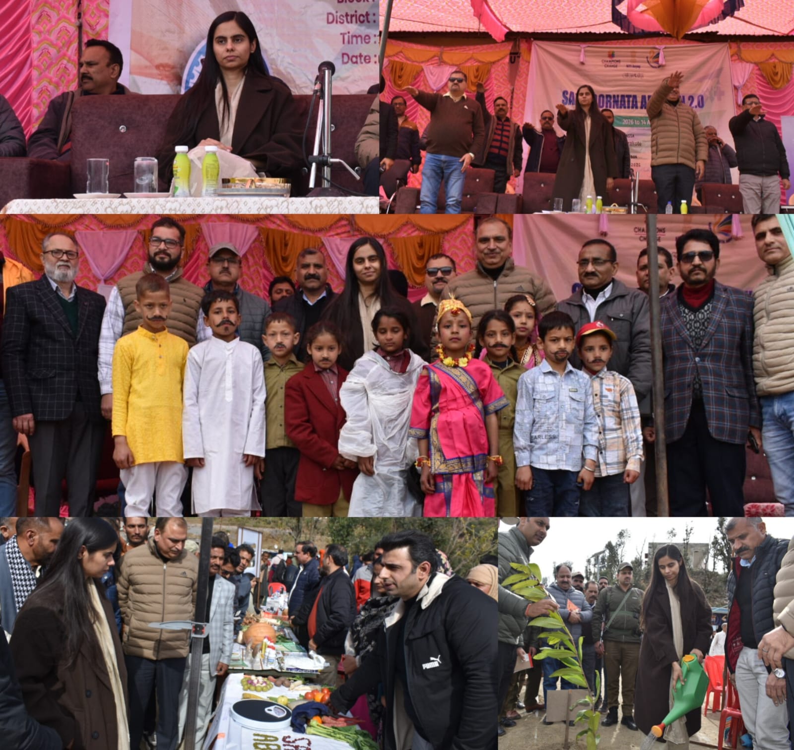 Sampoornata Abhiyan 2.0 launched in Aspirational Block ThakrakoteREASI, FEBRUARY 2: