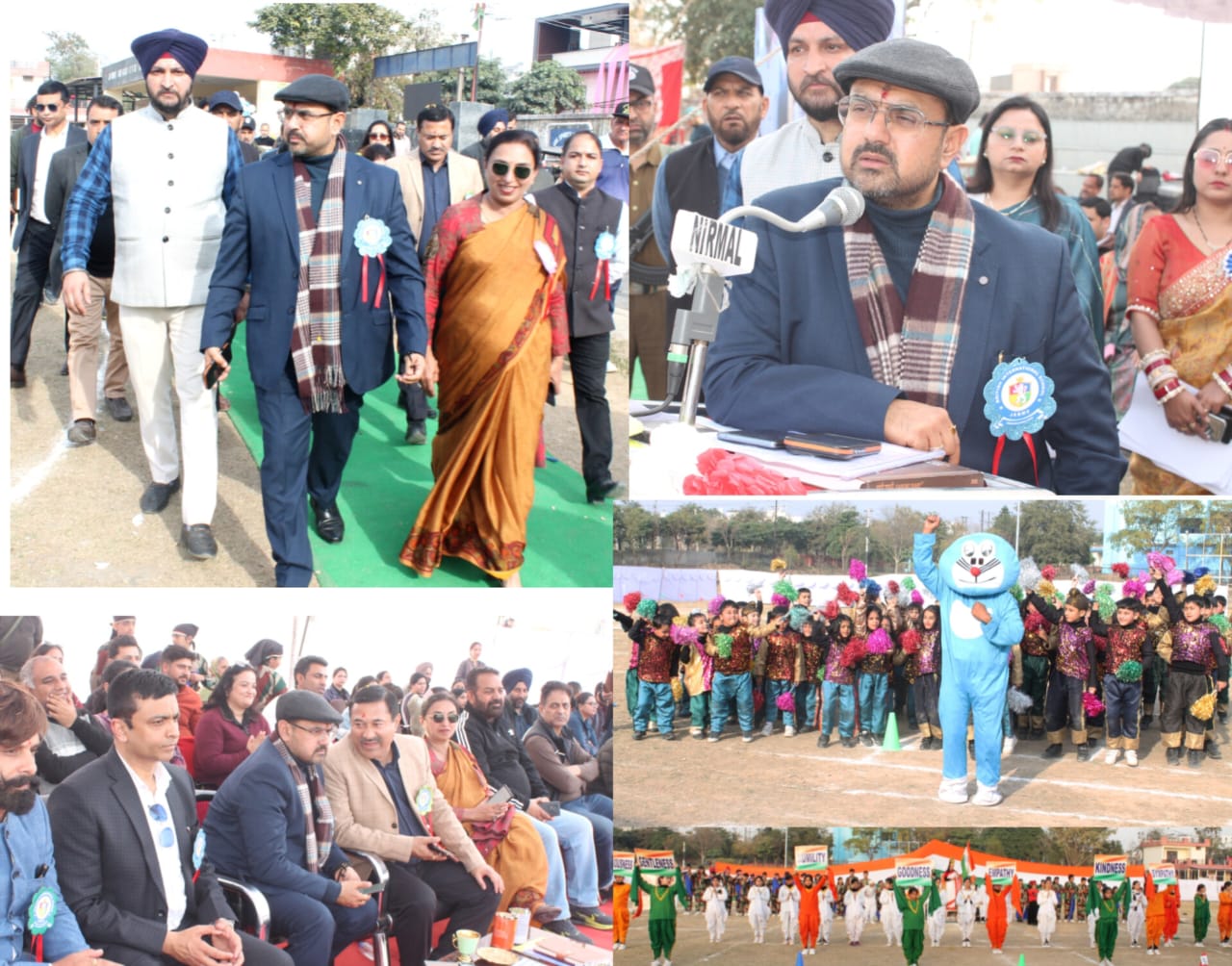 Satish Sharma highlights role of sports in shaping disciplined, confident youthAttends annual sports day at British International SchoolJAMMU,