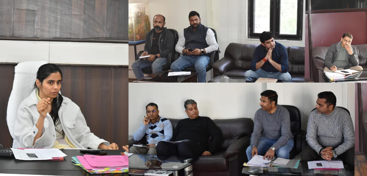DC Reasi reviews status of Karwa–Hansali Water Pipeline ProjectREASI, DC Reasi reviews status of Karwa–Hansali Water Pipeline ProjectREASI,