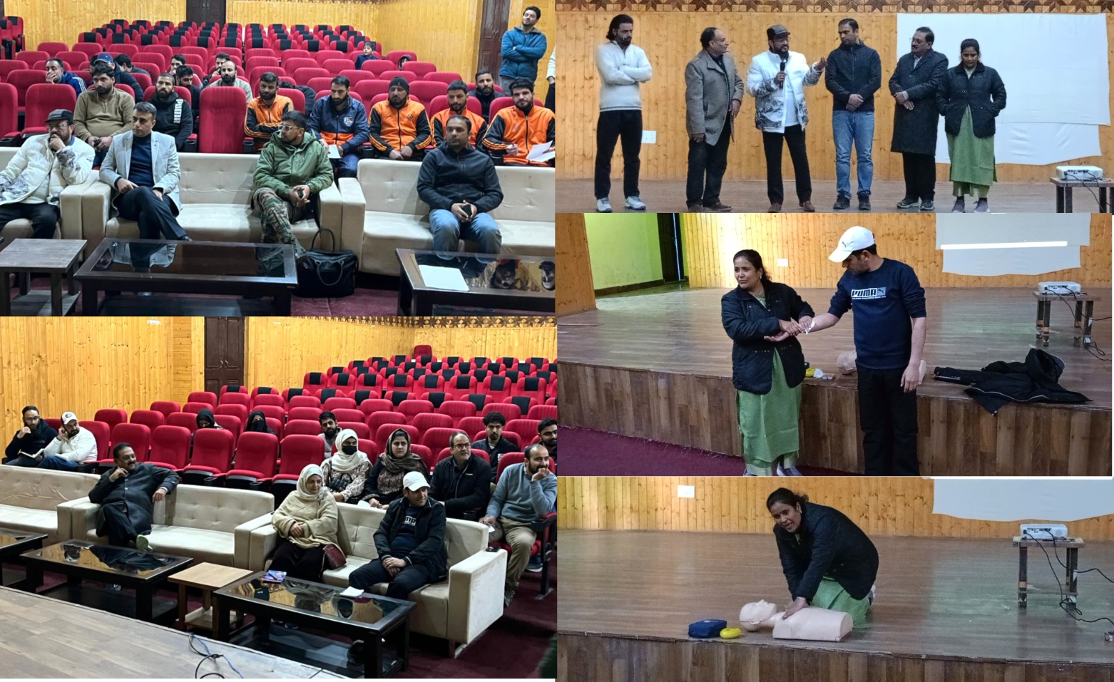 District Admin Bandipora conducts Model Pilot BLS & First Response Training Workshop at KaloosaBANDIPORA,