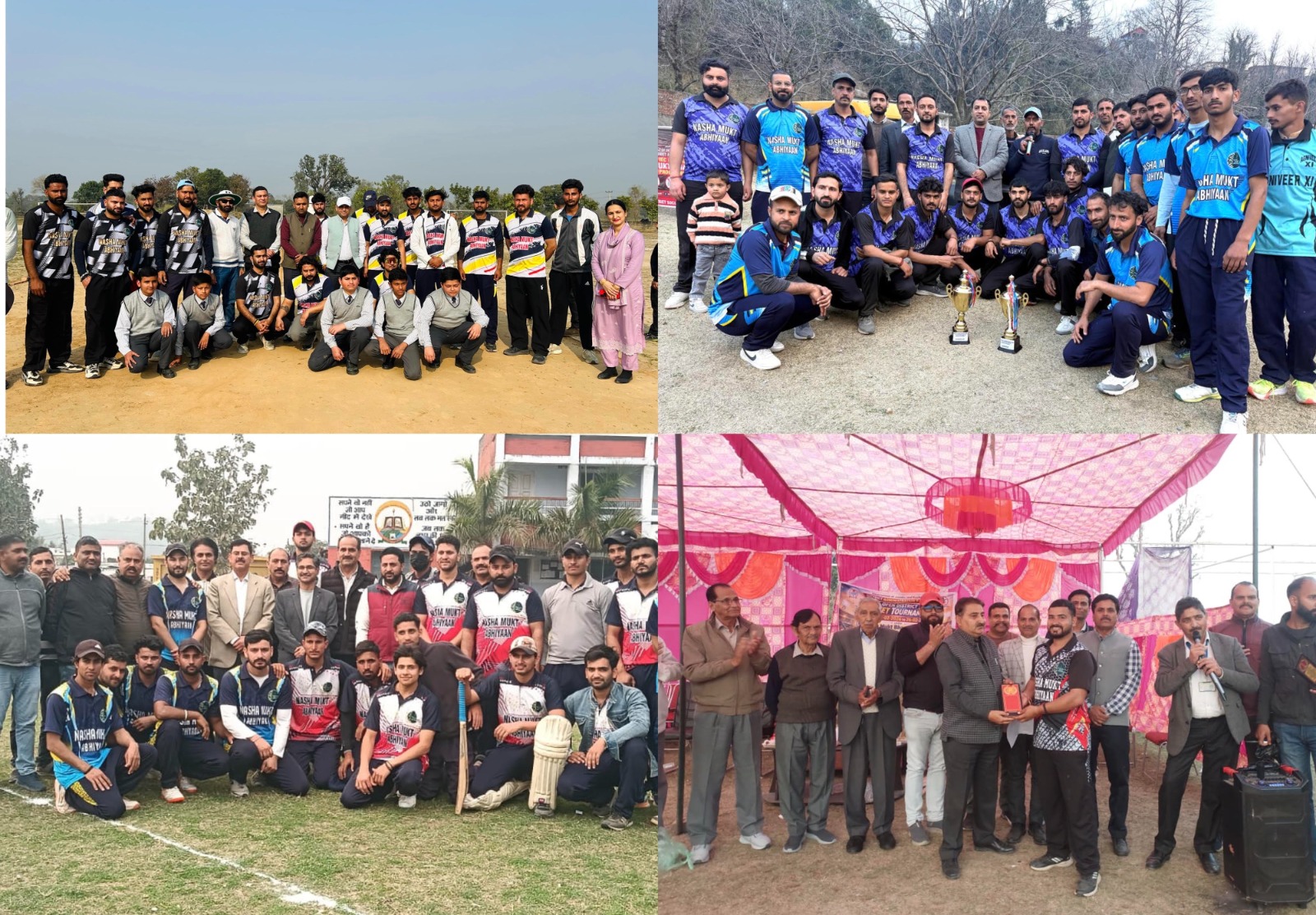 Open District Cricket TournamentQuarter Final matches held across KathuaWinners to clash in semi-finals on February 25KATHUA,