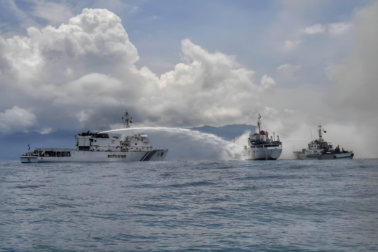 On their Raising Day, greetings to all the ranks of the Indian Coast Guard. They have made a mark for standing as a steadfast shield along our shores. Their unwavering commitment to maritime security, swift disaster response and protection of our marine ecosystem is commendable.#PM #NarendraModi@IndiaCoastGuard