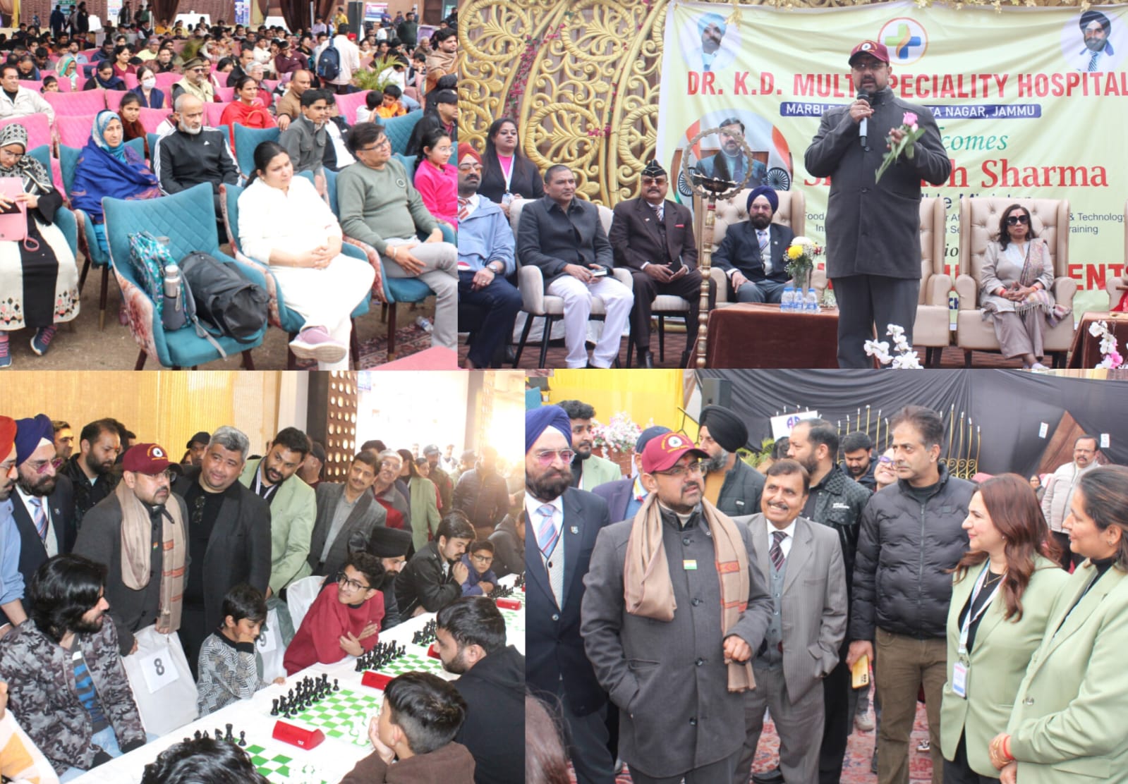Govt. committed to strengthen sports ecosystem across J&K: Satish SharmaInaugurates Open Chess tournament at Jammu