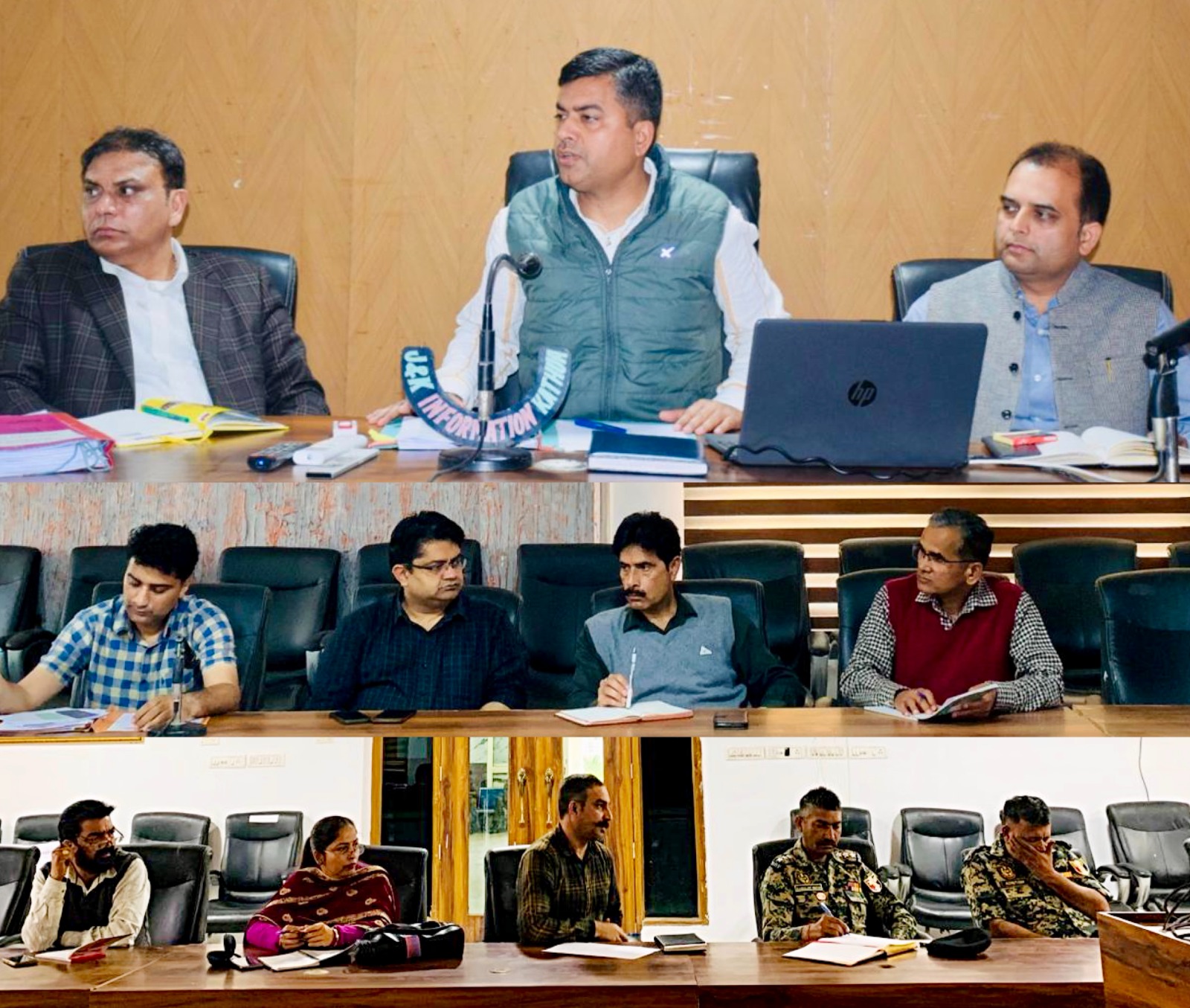 DC Udhampur convenes introductory meeting with officers, stresses people-friendly governanceUDHAMPUR, FEBRUARY 27 DC Udhampur convenes introductory meeting with officers, stresses people-friendly governanceUDHAMPUR, FEBRUARY 27