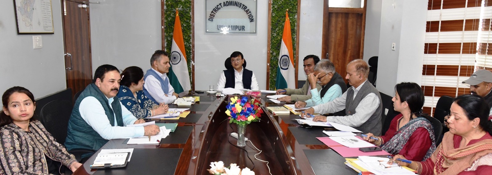DC reviews progress of HADP implementation in Udhampur