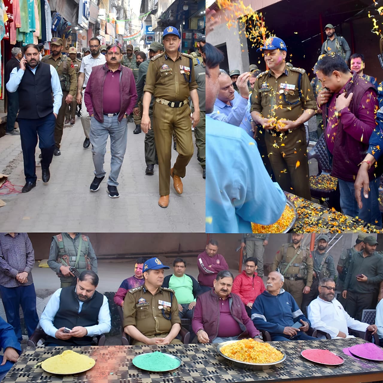 DC, SSP Poonch extend Holi greetings to peopleParticipate in Shobha Yatra at Sanatan Dharam Sabha