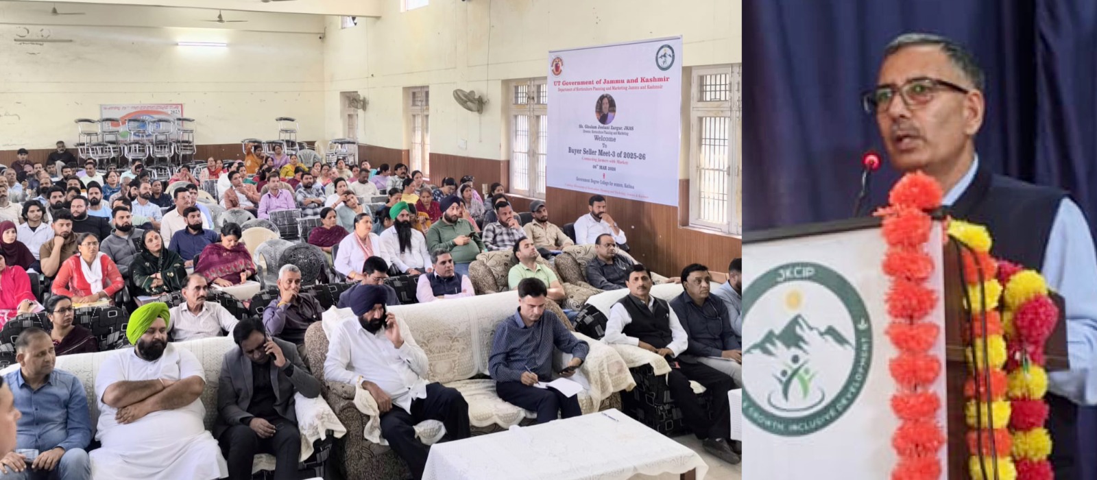 Kathua hosts Buyer–Seller Meet to strengthen horticulture marketingStakeholders deliberate on export potential, e-market platforms and value chain development Kathua hosts Buyer–Seller Meet to strengthen horticulture marketingStakeholders deliberate on export potential, e-market platforms and value chain development
