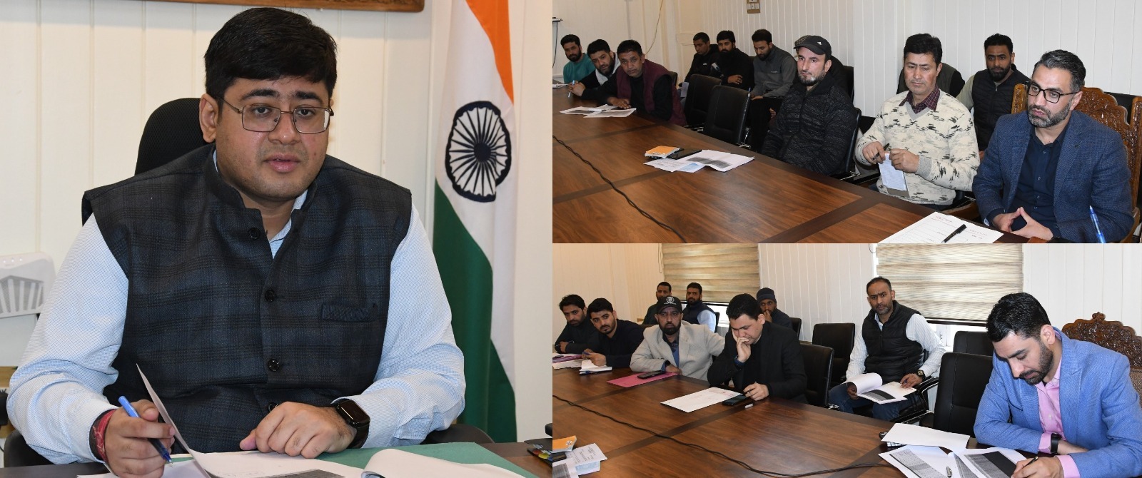 DC Ganderbal reviews progress of digitization of revenue recordsDirects for time bound completion of exercise