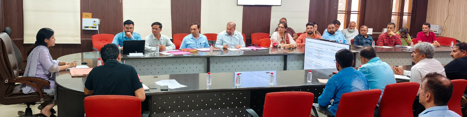 DC Samba reviews progress of Jal Jeevan Mission schemes; Jal Mahotsav activities