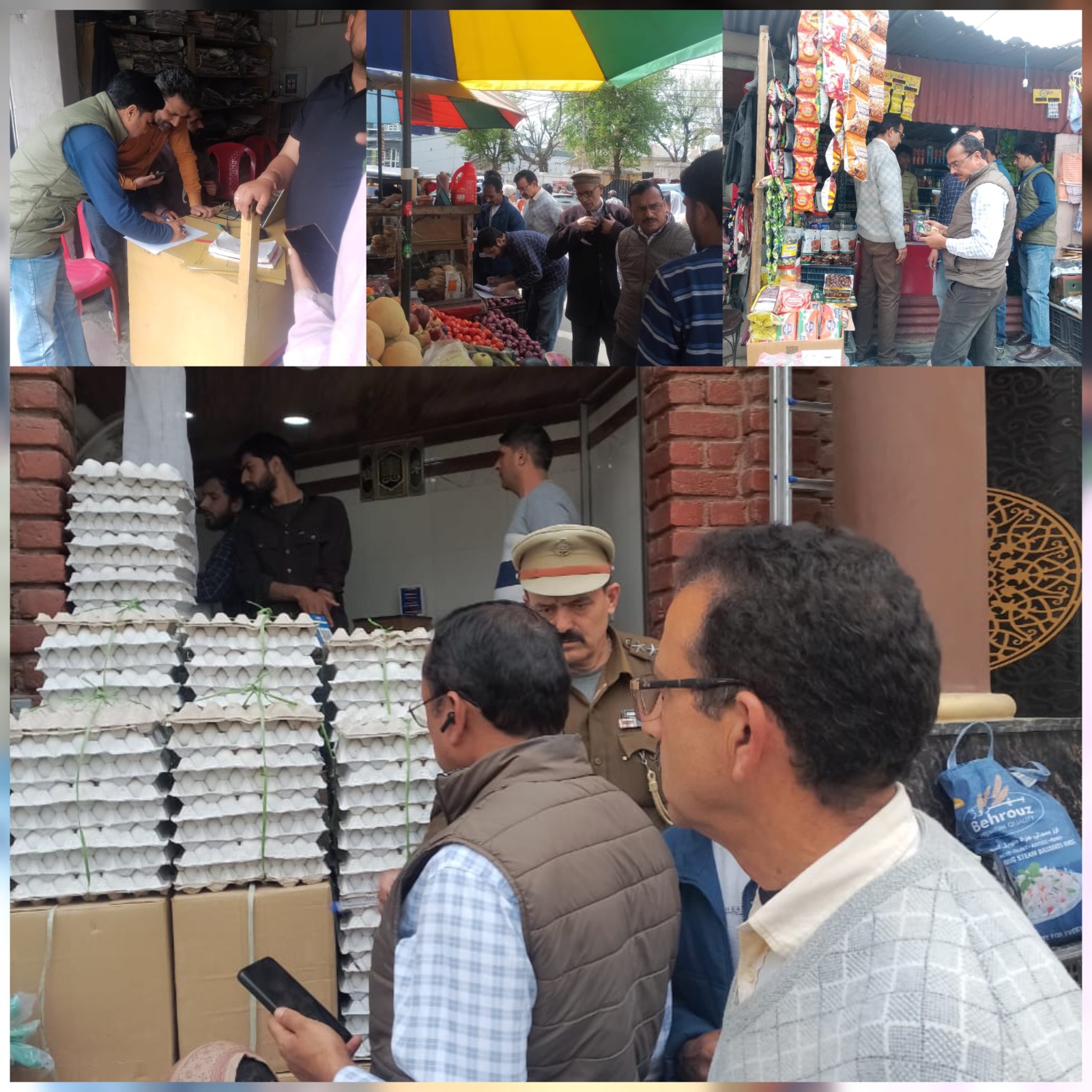 Intensive market checking conducted in Doda Town ahead of Eid-ul-Fitr, Navratra Intensive market checking conducted in Doda Town ahead of Eid-ul-Fitr, Navratra
