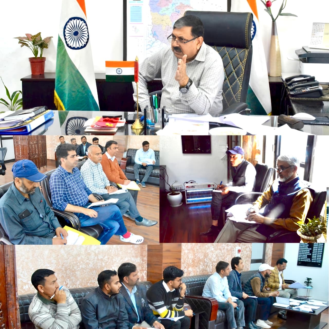DC Poonch reviews progress of work on Eklavya Model Residential School Behra Mendhar DC Poonch reviews progress of work on Eklavya Model Residential School Behra Mendhar