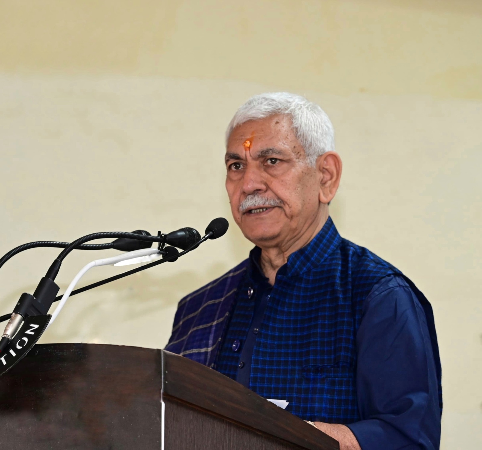 Lieutenant Governor unveiled the bust of Shri Maharaja Ranbir Singh Ji at Central Sanskrit University, JammuCentral Sanskrit University, Jammu Campus renamed as ‘Shri Maharaja Ranbir Singh Campus Lieutenant Governor unveiled the bust of Shri Maharaja Ranbir Singh Ji at Central Sanskrit University, JammuCentral Sanskrit University, Jammu Campus renamed as ‘Shri Maharaja Ranbir Singh Campus