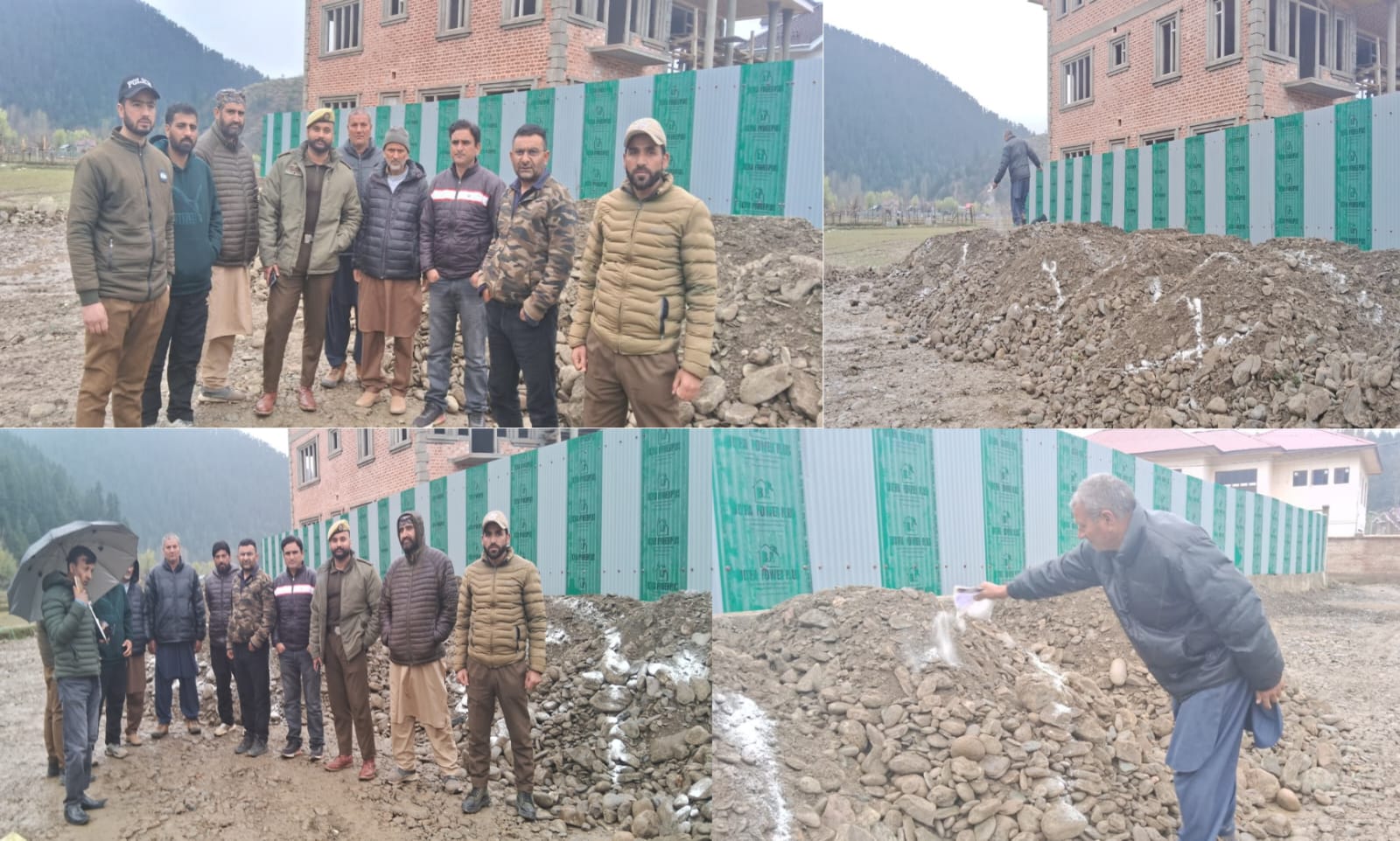 QRT Kupwara seizes 144 MTs of Nallah muck at Geerhatti. QRT Kupwara seizes 144 MTs of Nallah muck at Geerhatti.