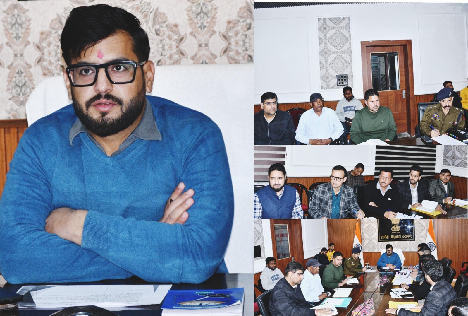 DC Rajouri reviews progress of BRO road projects; stresses timely completion, quality execution DC Rajouri reviews progress of BRO road projects; stresses timely completion, quality execution