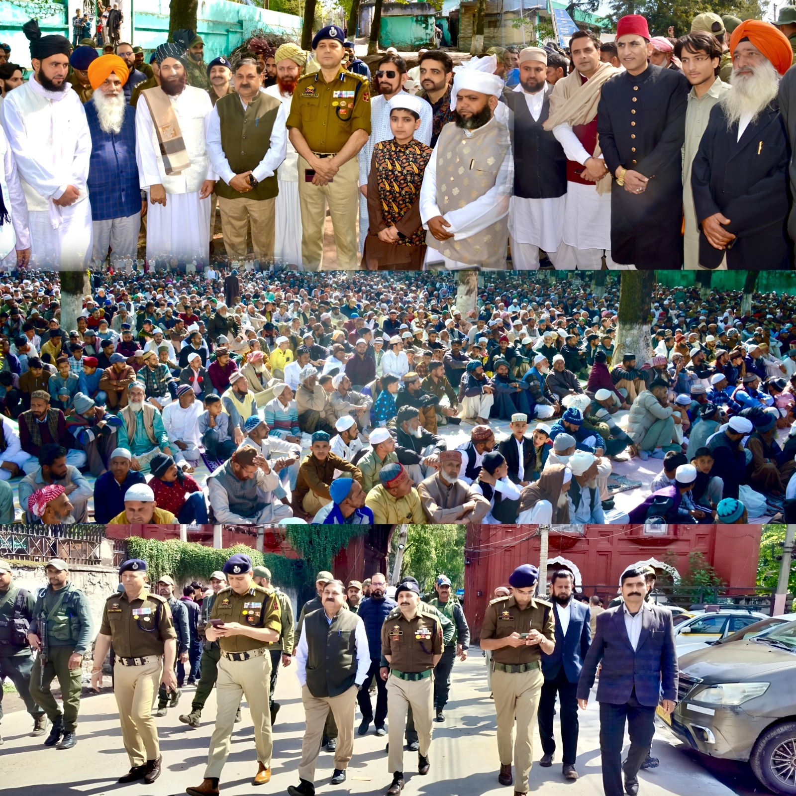 Eid-ul-Fitr celebrated with religious fervour in PoonchDC and SSP join celebrations; extend greetingsPOONCH