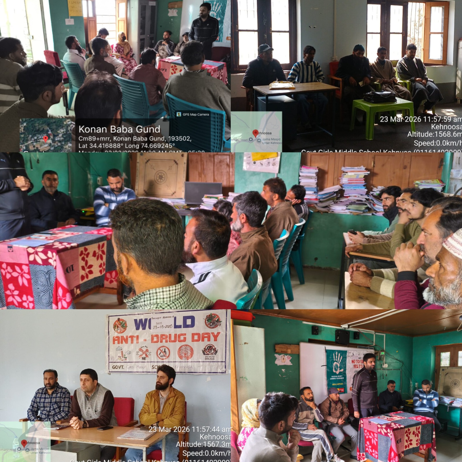 District Admin Bandipora Conducts IEC Awareness Programmes under Nasha Mukht Jammu Kashmir Abhiyan BANDIPORA